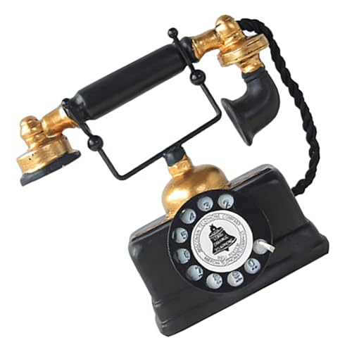 Décor vintage pour maison de poupée UPKOCH, cadeau idéal pour collectionneur
