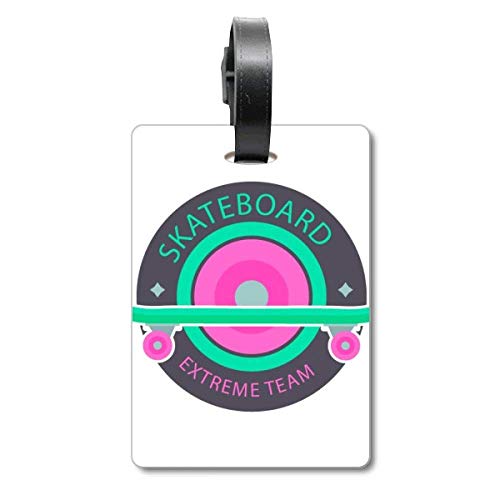 Étiquette sac de skateboard pour ne plus perdre sa board Extreme Team