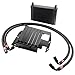 G-PLUS Engine Transmission Oil Cooler Kit Upgrade 25 Row Aluminum Compatible With BMW 3 SERIES 335I E90 E92 N54 Black
