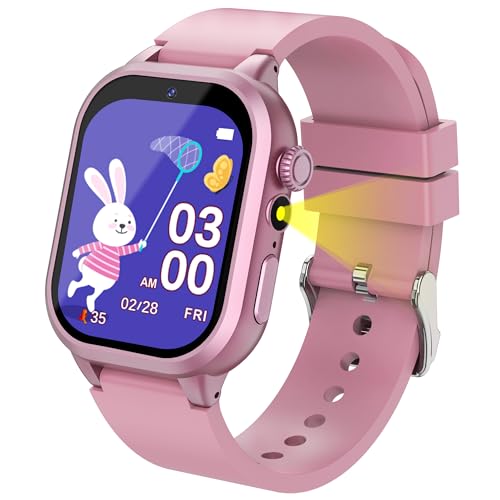 #Commissioniguadagnate<br>Smartwatch Bambini Orologio Smartwatch Bambini con 32 Giochi Fotocamera Sveglia 3 Modalità Sportiva Contapassi Audiobook Torcia Musica Orologio Bambino per Ragazza e Ragazzo Regalo