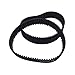 BEMONOC 2Pcs/Pack HTD 3M Small Rubber Timing Belts Closed-Loop 225mm Length 75 Teeth 15mm Width Industrial Timing Belt