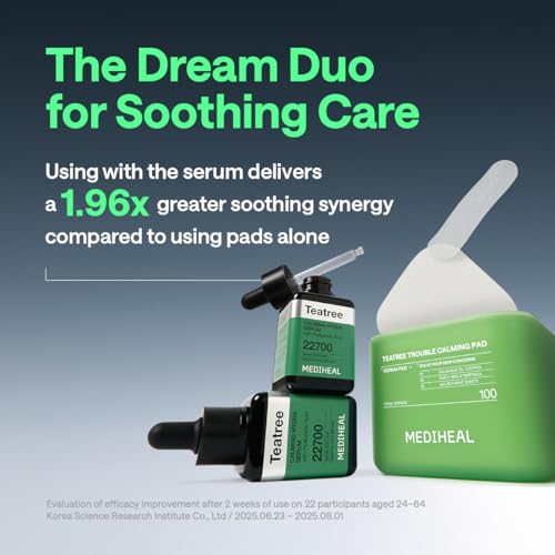 Mediheal Teatree Pad & Serum Duo Set for Skin Calming