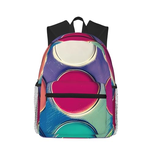 Sac à dos casual confortable noir taille unique pour randonnée pédestre et loisirs outdoor