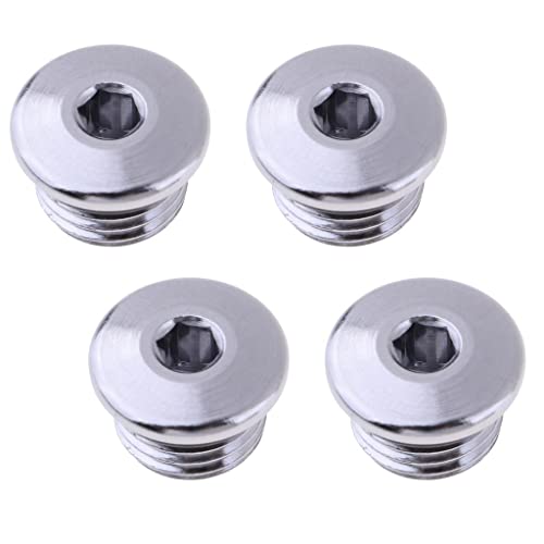 Fancyes 4X Scuba Diving Regulator High/Low Pressure Port Plug 7/16