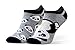 sesto senso Lustige Sneaker Socken Baumwolle Bunte Füßlinge Damen Herren 1 Paar Funny Socks 35-38 Panda
