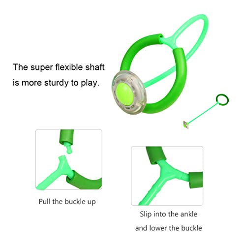 Anello di salto lampeggiante, caviglia salta la