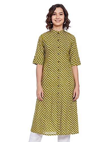 Image of Ayukta Women's Cotton Regular Kurti