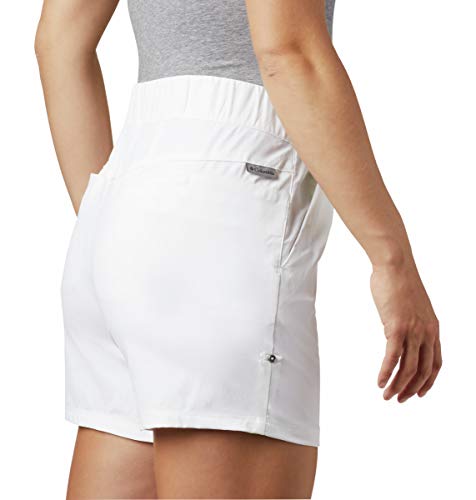Columbia Short feminino Firewood Camp Ii, branco, PP x 34