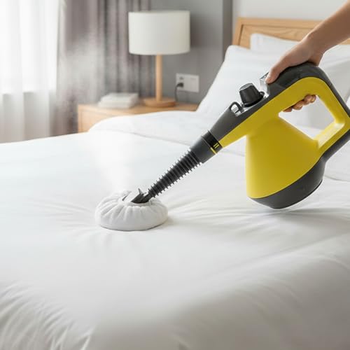 12 Stück Mikrofaser Ersatztücher für Dampfreiniger, Universelles Überzugsset als Zubehör für Handdampfreiniger, Waschbare und Wiederverwendbare Frottee Ersatzbezüge für die Reinigung von Boden Wänden