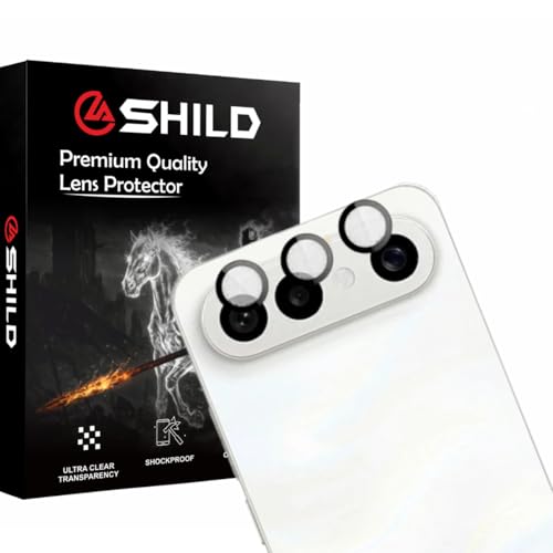 Image of SHILD Camera Lens Protector for Vivo X300FE (Silver) | 9H Tempered Glass | Ultra Clear HD | Scratch Resistant | Case Friendly | Easy Installation (1 Pack)