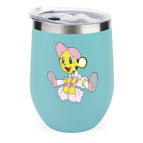 ワインタンブラー 阪神タイガース 野球応援 卵殻カップ タンブラー 350ml U字型 コーヒーカップ 蓋付き ステンレス製 魔法瓶 保冷 保温 水筒 直飲み 応援グッズ プレゼント