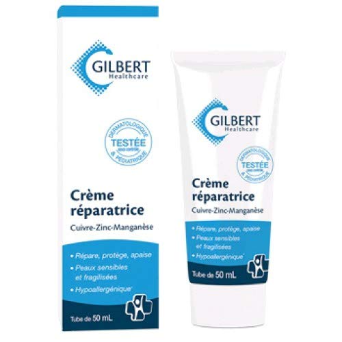 GILBERT HEALTHCARE Crème Cuivre Zinc Manganèse 50 ml - Lot de 2