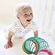 THE TWIDDLERS Riesige Regenbogen Spirale, XXL Treppenläufer Kinderspielzeug Sprungfeder Springspirale Retro Springfeder für Mädchen & Jungen - 15cm Durchmesser