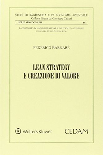 Lean strategy e creazione di valore