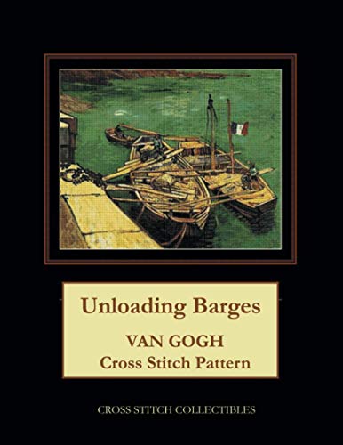 Unloading Barges: Van Gogh Cross Stitch Pattern