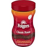 Folgers Classic Roast Instant Coffee, 3 Ounce