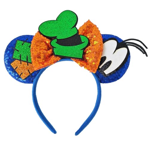 ZHENNAN Headbands for Women Men Cute Sequin Hat Hairbands Birthday Decoratios Halloween Hair Accessories