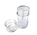 Healthcom 10 Pcs 30ml Empty Deodorant Containers Twist-up Filling Stick Clear Plastic Deodorant Container 1 Oz Refillable Deodorant Bottles Bottom-fill Round Lip Balm Tubes for DIY Lipstick Crayon Chapstick