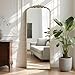 WallBeyond Arched Full Length Mirror Wall Mounted, 21x56 Inch Gold Antique Mirror, Vintage Metal Frame Full Body Mirro for Bedroom, Living Room, Hanging or Leaning