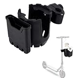 Scooter Cup Holder, Electric Scooter Accessories, Anti-Slip Accessories Fit for Most Scooters, 2-in-1 Drink & Phone Holder Attaches to Scooters and Walkers, Tool Free Installation and Fast Dismounting