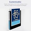 Avery Heavy-Duty View 3 Ring Binder, 1 One Touch EZD Rings, 275-Sheet Capacity, 1.4 Inch Wide Spine, Great for Home, School Supplies, Office, or Organization Needs, 1 White Binder (79199)