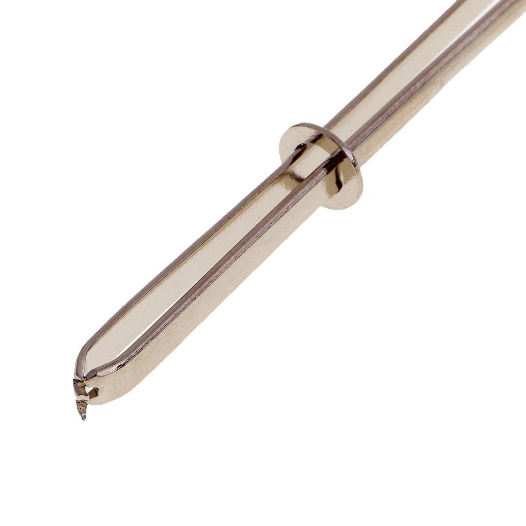 2 pezzi Easy Pull bodkin in acciaio inox per infilare nastro e nastro