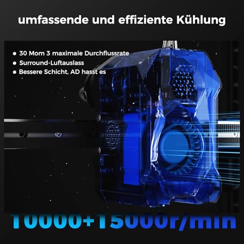 Sovol SV08 Core-XY 3D Printer with Camera, 700 mm/s High Speed Printing, Open Source, 4 Independent Z Motors, Remote Control, Print Size 350 x 350 x 345 mm