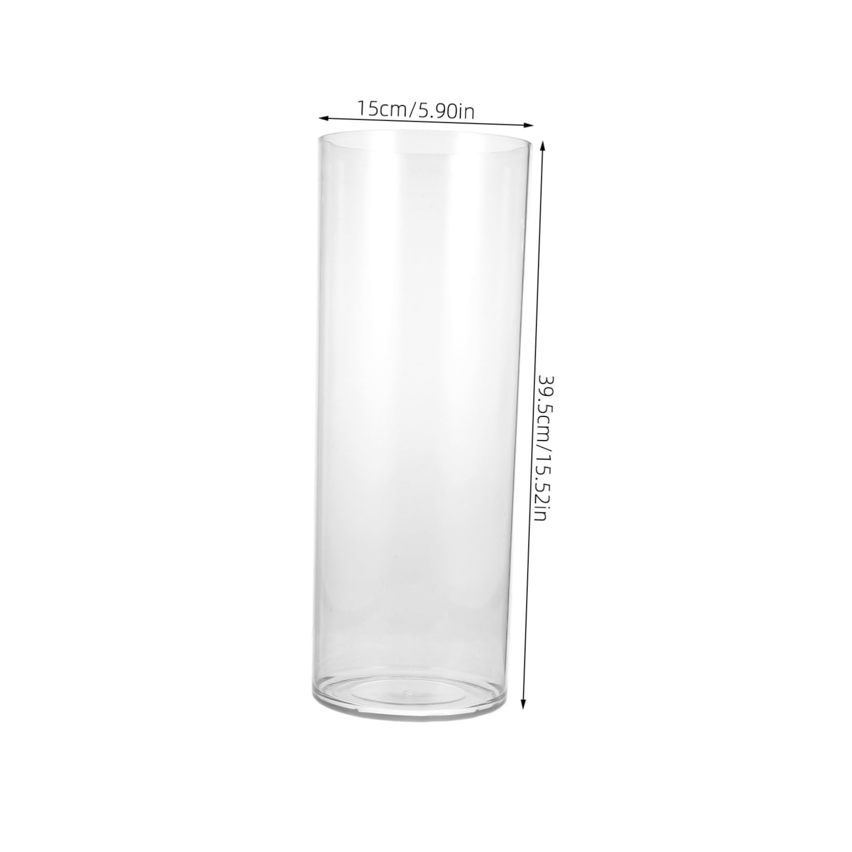 Ciieeo Clear Umbrella Holder Stand Round Shape Umbrella Storage Bucket for Indoor Outdoor Use Multi Functional Design Height