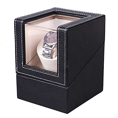 SXSWCH Mira Winders Watch Boder Box Watches Boders Box, Caja de Cuero de Winder Winder Wining Winder Winder Wining Box