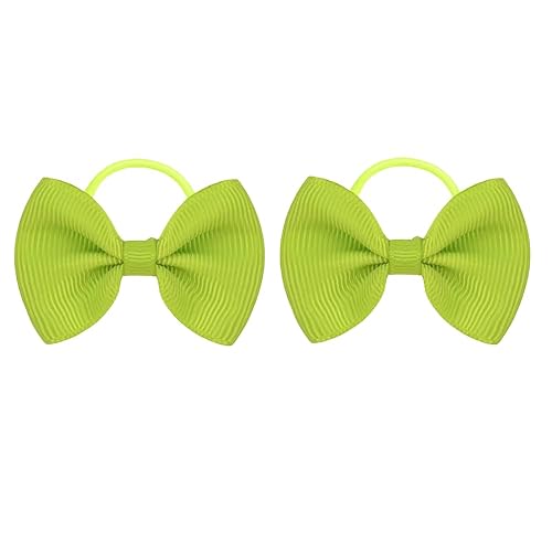 Lazos elásticos de 2 pulgadas para el pelo de bebé y niña, lazo de cinta de grogrén con banda de goma, soportes para cola de caballo, accesorios
