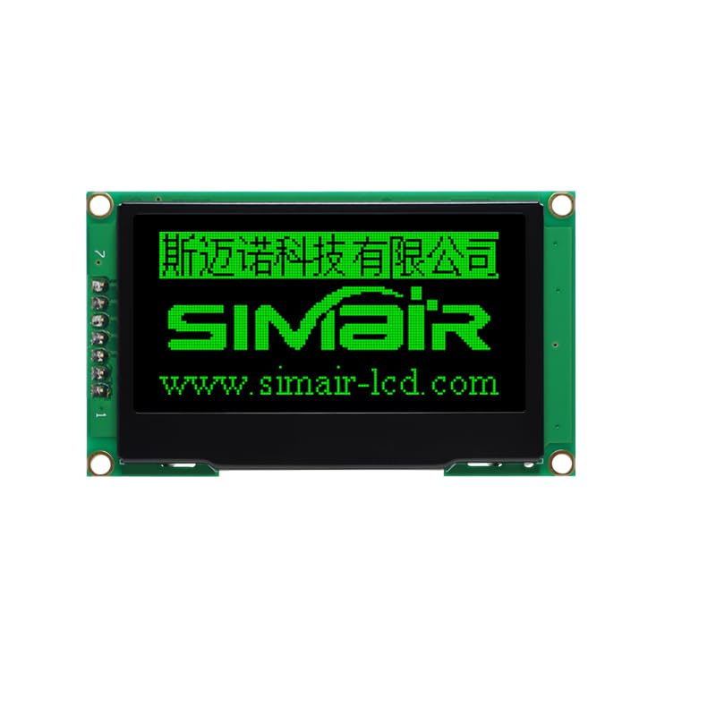 2 42 OLED LCD 12864 Dot Matrix Monitor Monochrome SPI Serial Green