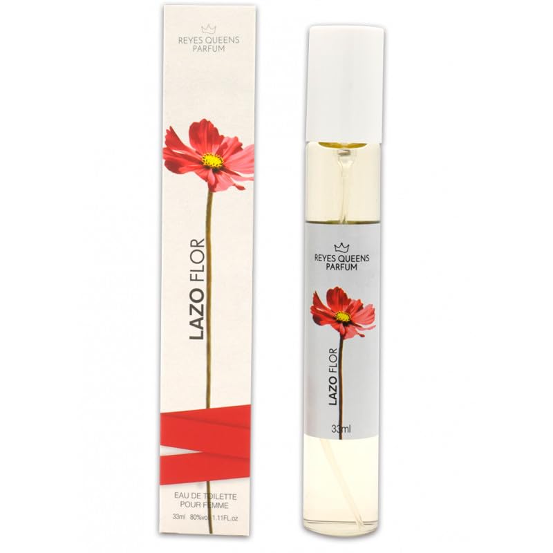 Lazo Flor, Women Eau de Toilette, Perfume de Equivalencia Colonia Equivalente para Mujer, 33 ml Fragancia Duradero, Elegante y Sofisticado Q027