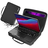 Langlebig und wasserdicht: Die Schultertasche ist aus hochwertigem, hartem Material, das wasserdicht und stoßfest ist. Machen Sie sich keine Sorgen über Spritzwasser oder Regen und schützt Ihr MacBook vor Stößen und Kollisionen. Langlebiger und langfristiger Schutz.