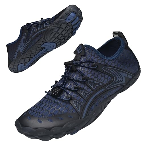 Image of Water Shoes Womens Mens, Barefoot Quick-Dry Aqua Shoes for Outdoor Swimming, Running, Training, Surfing, Hiking and Kayaking