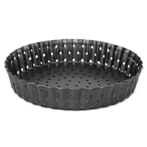 Lybunair Carbon Steel Pizza Tray, NonStick Baking Pan for Pies, Cake, and Pizza, Ideal Use for Home Restaurant Kitchen Baking