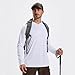 LOOGU Men's UPF 50+ Sun Protection Hoodie Shirt Long Sleeve Lightweight, Rash Guard SPF T-Shirts for Fishing Hiking