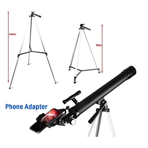 Telescopio tubo largo YXCKG 50mm para adultos y niños miniatura 7