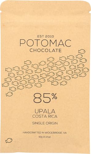 POTOMAC CHOCOLATE Bar Chocolate Upala 85Pct, 50 GR