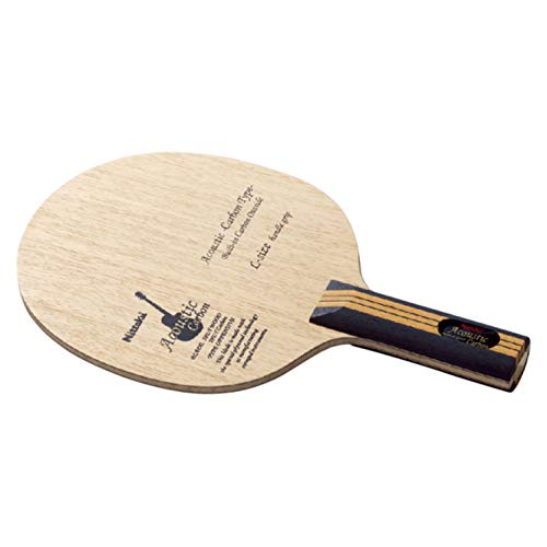 Nittaku NC-0390 Acoustic CBLG Table Tennis Racket for Attacks, Special Material, Straight
