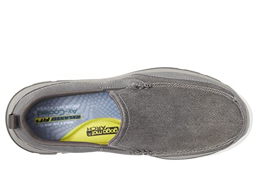 Skechers Men's Palmero-Matthis Moc Toe Canvas Slip On3