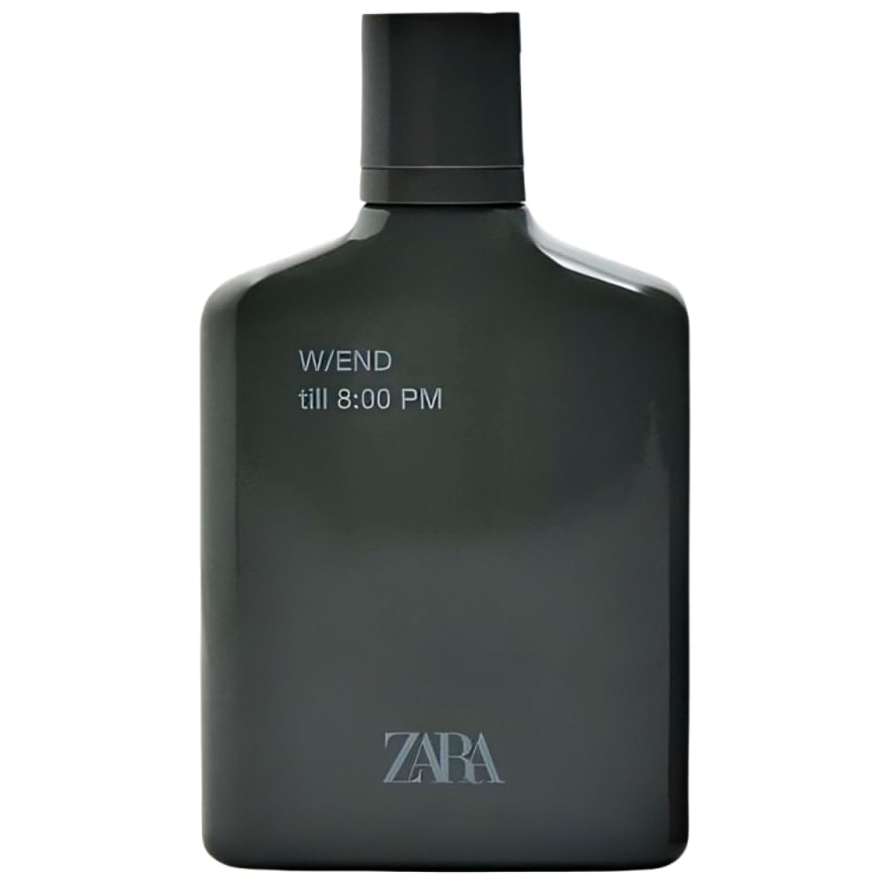 Zara W/End Till 8:00PM + W/End Till 3:00AM Eau de Toilette Set for Men Cologne Spray 2x100ml (3.4 fl. oz.)