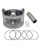 Motorcycle 63.5 mm Piston 15 mm Pin Ring for ZONGSHEN200 LONGXIN200 LIFAN200 CG196 CG200 CG 200 200cc Spare Parts(Only STD Ring)