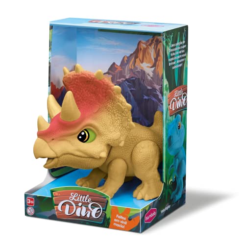 Bambola Dinossauro Little Dino Triceratops 21cm