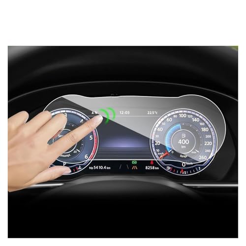 Film protection verre trempé haut de gamme pour écran navigation VW Passat B8 12.3