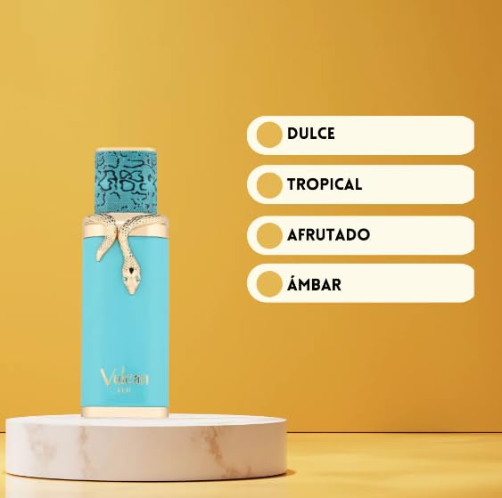 Frenh Avenue Vulcan Feu – Eau de Parfum 100ml – Perfume de Lujo Unisex – Aroma Amaderado, Cálido y Ahumado – Alta Proyección y Larga Duración –