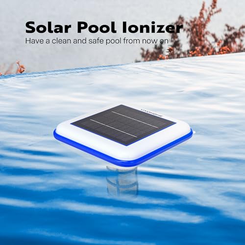 Vivohome VH1372 Solar Pool Ionizer Chlorine-Free Sun Shock & Water Purifier Automatic Pool Cleaner Up To 35,000 Gal thumb #1