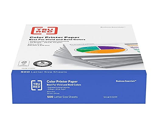 Staples Staples Multipurpose Copy Fax Laser Inkjet Printer Paper, 8 1/2 Inch X 11 Letter Size, 20 Lb. Density...