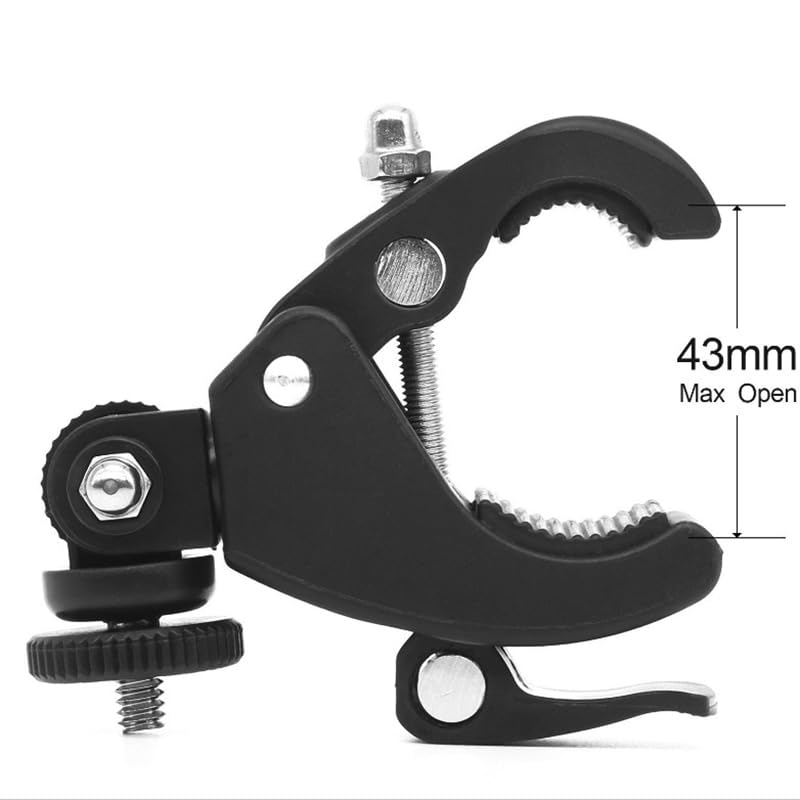 Image of Bike Grip Holder Handlebar Compatible with Camera, Mobile | Durable Lightweight Adjustable Handlebar for Gopro