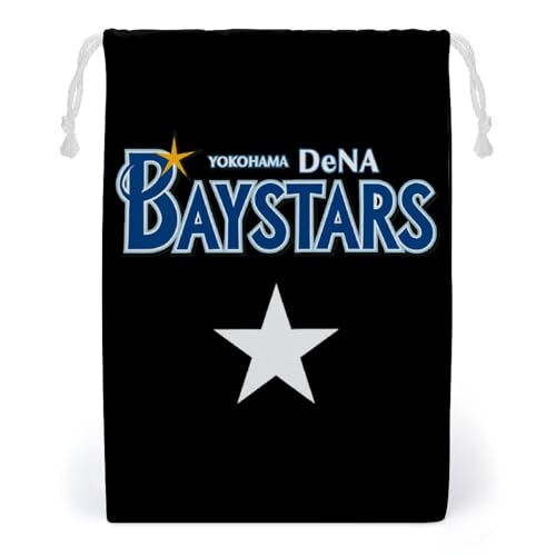 巾着袋 横浜ベイスターズ 巾着ポーチ 収納バッグ 引きひも袋 小物入れ 軽量 おしゃれ 折り畳み ギフトバッグ ッグインポーチ 運動 出張 旅行 通勤 通学 携帯便利 プレゼント