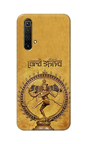 Image of PRINTFIDAA Lord Shiva As Nataraj Printed Designer Hard Case for Realme X3 / X50 5G / X3 SuperZoom Back Cover -(e) RPM1004